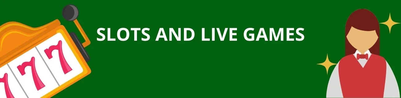 live games and slots